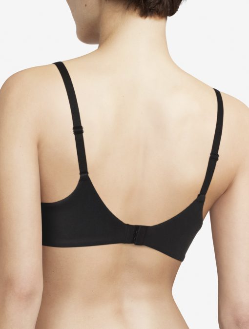 Hartvormige BH Chantelle - Floral Touch - Zwart - 011
