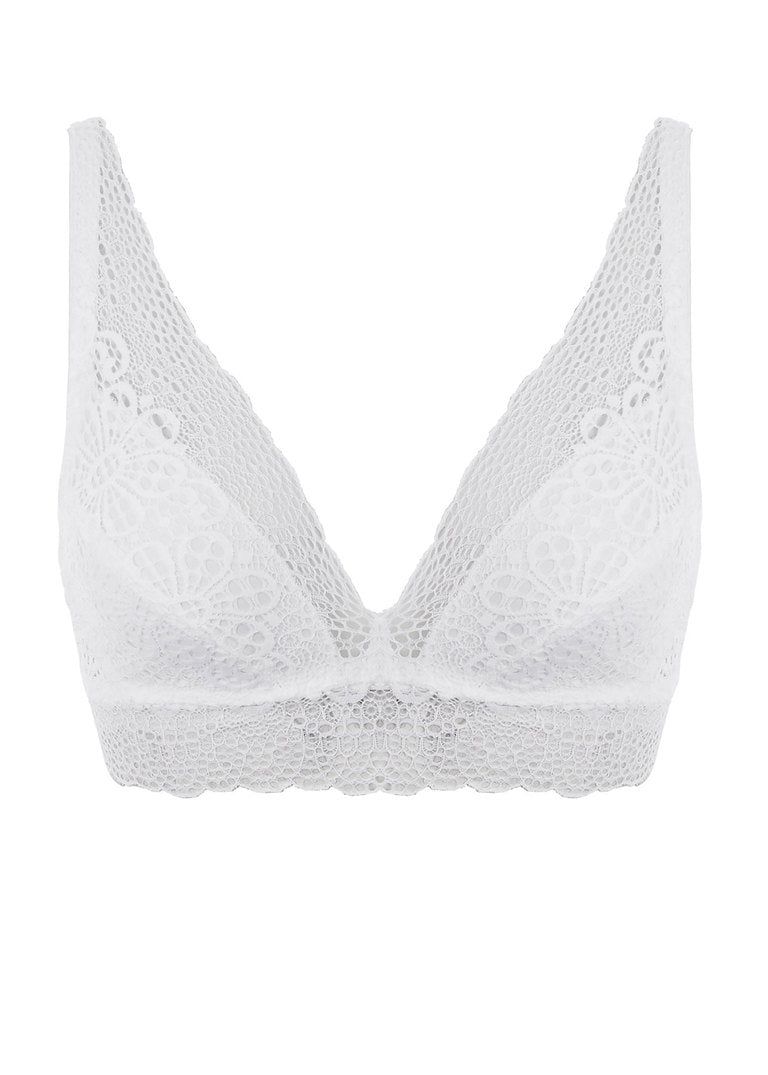 Niet-voorgevormde bralette BH - Freya - Wit