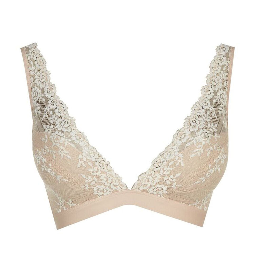 Niet-voorgevormde bralette BH - Wacoal - Beige